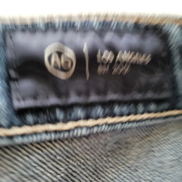 AG Adriano Goldschmied women's sz 31 Jeans. ALEXXIS straight button fly nwt - Picture 8 of 13